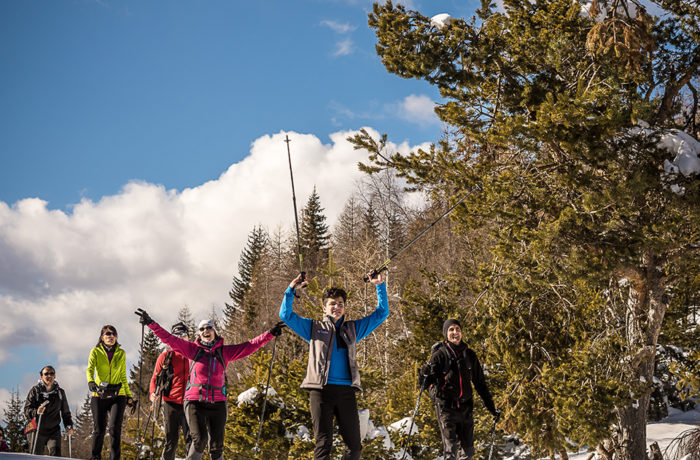 Ciaspole ad Aprica e Teglio