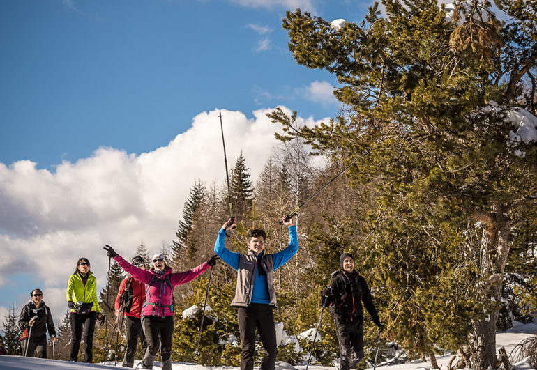 Ciaspole ad Aprica e Teglio