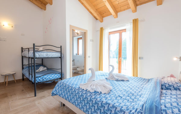 Camera 1 – Letto a castello