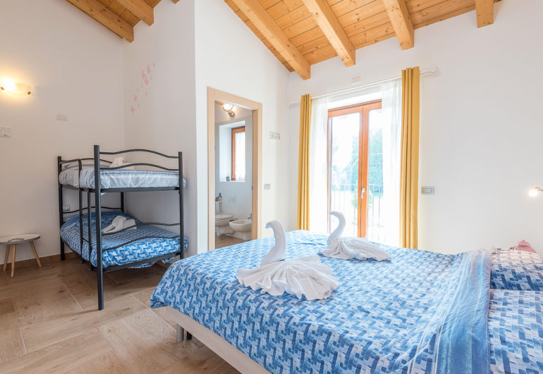 Camera 1 – Letto a castello